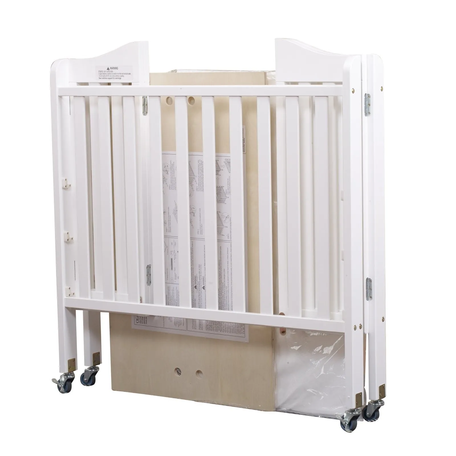 Orbelle Noa (Curved) Mini Portable Crib   Free 3" Mattress