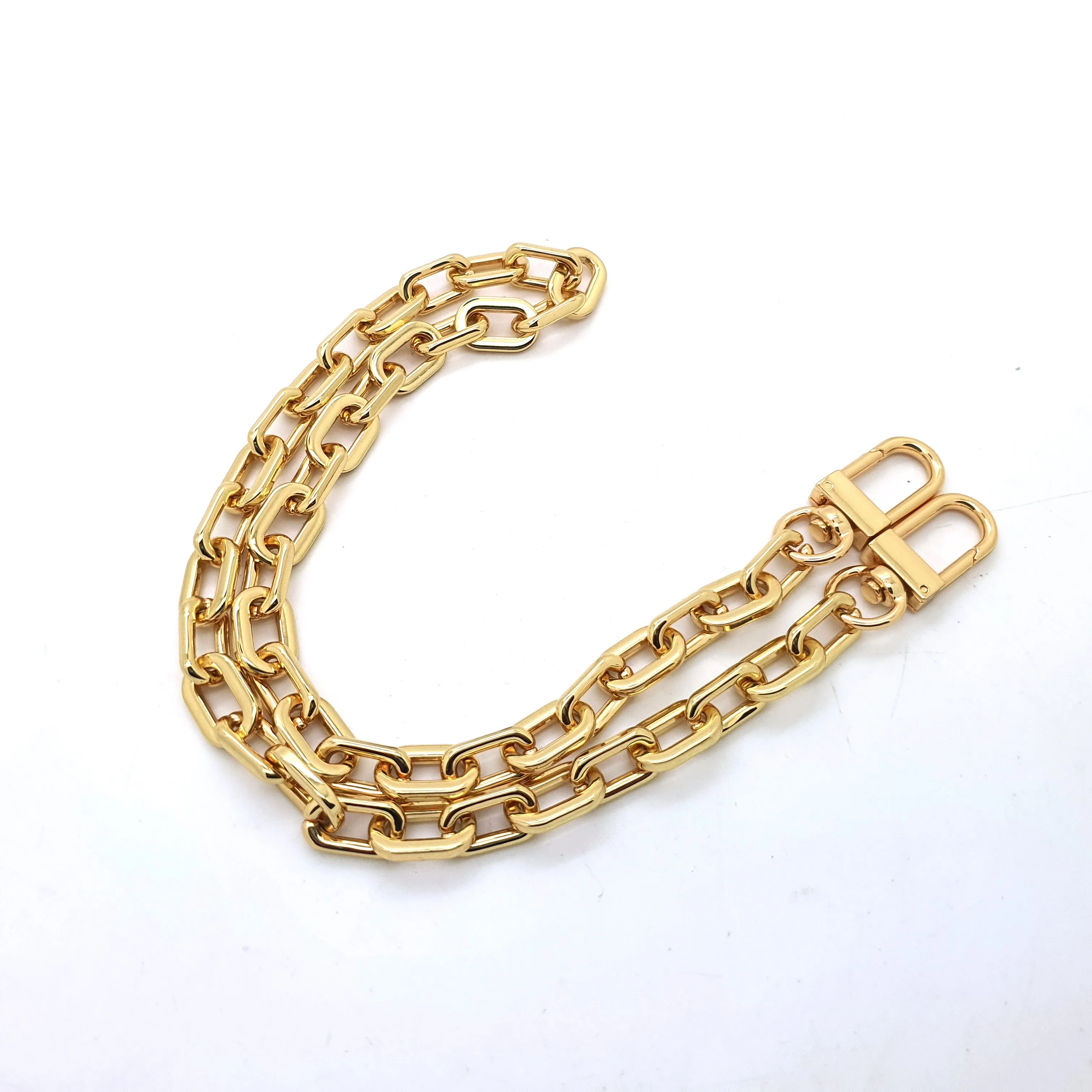 OUTLET Golden Decorative Rectangle Chain - 2 sizes