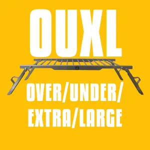 OUXL: Over/Under/Extra/Large Grill and Stand (Krakatoa Size)