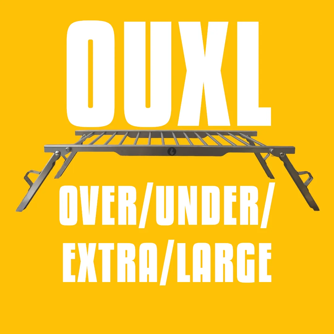 OUXL: Over/Under/Extra/Large Grill and Stand (Krakatoa Size)