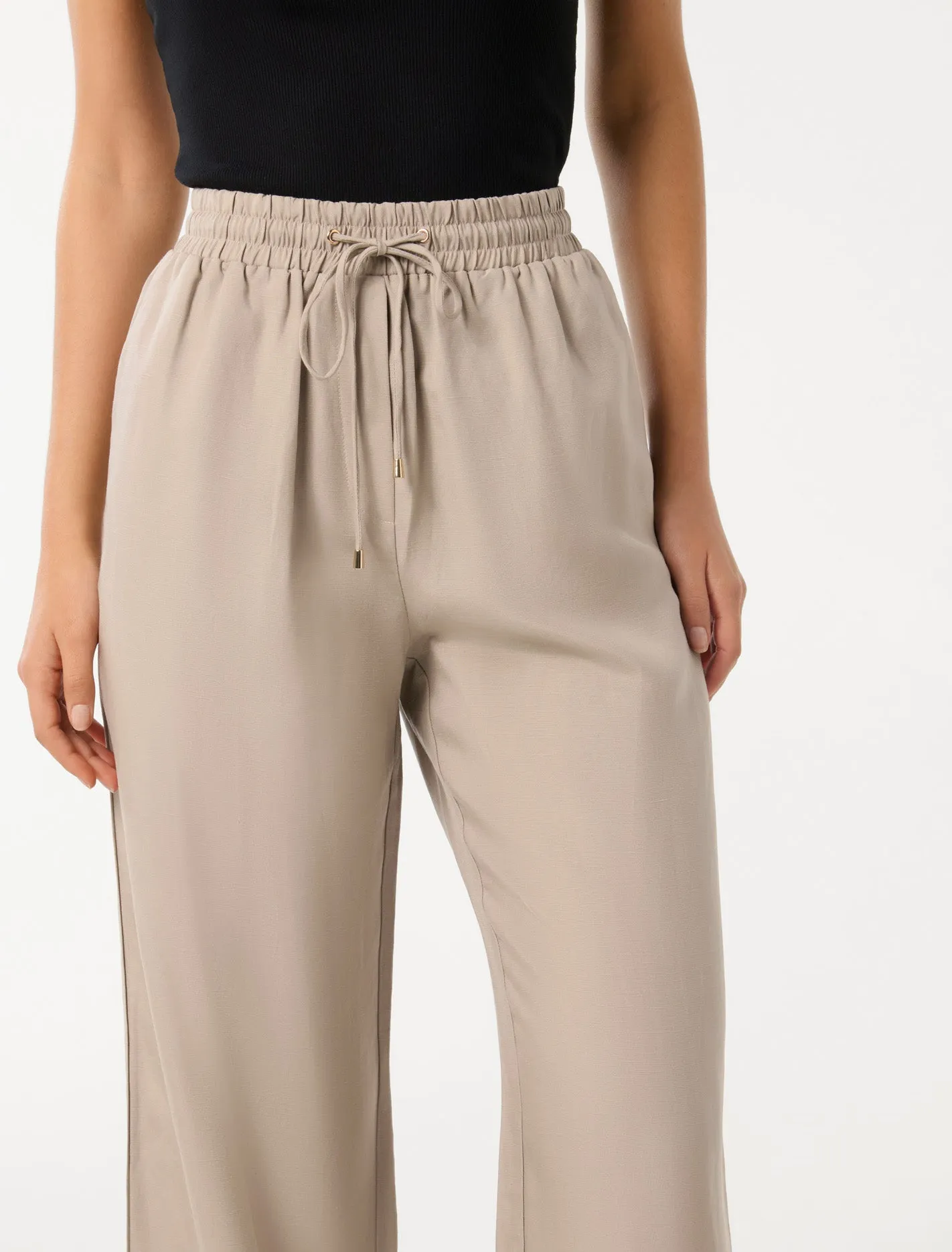 Phoebe Drawstring Wide Leg Pants