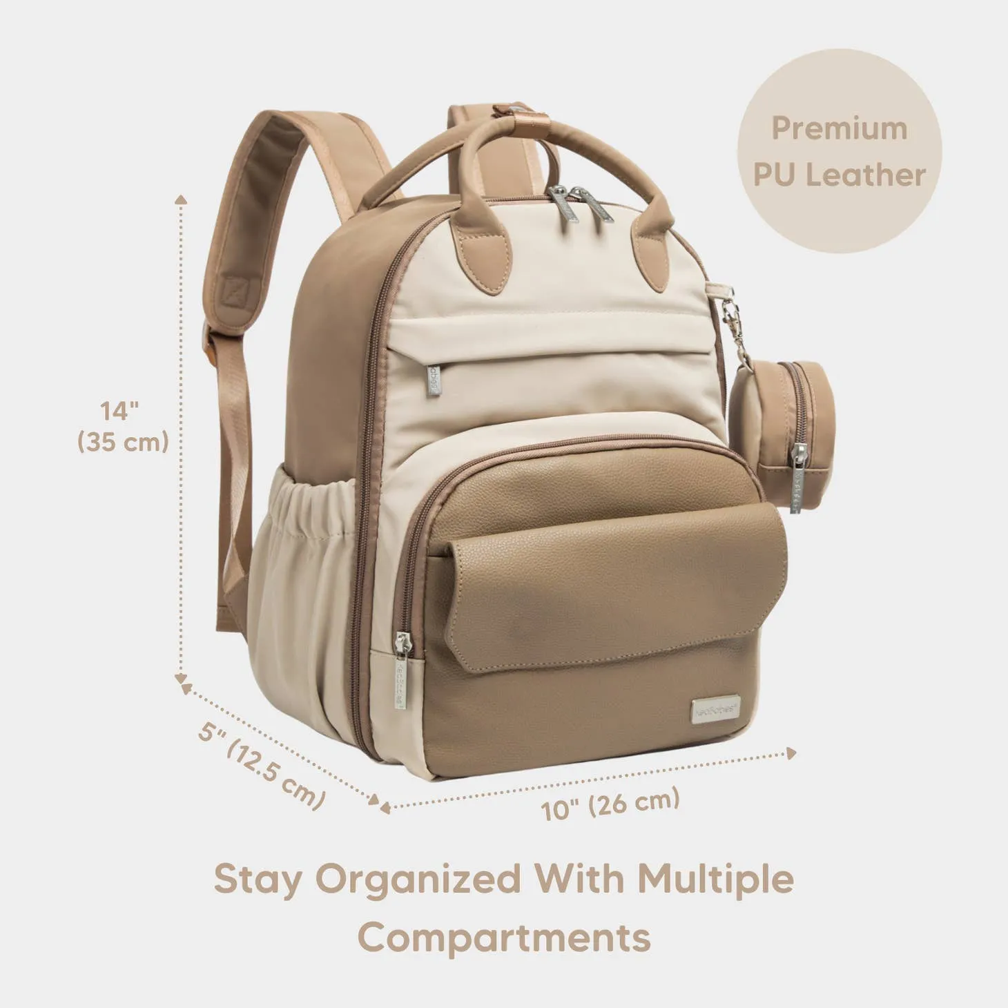 Play Diaper Backpack - Latte