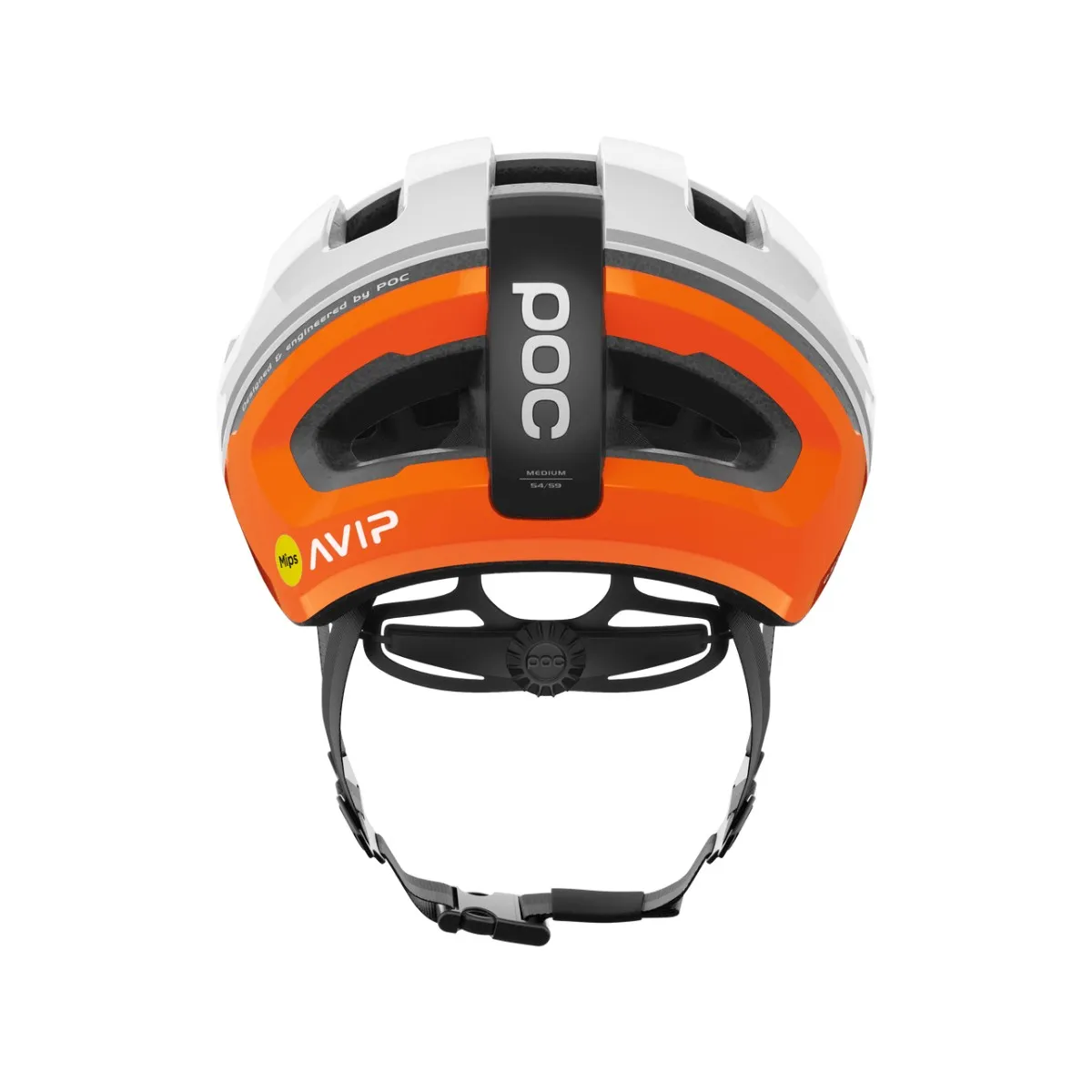 POC Omne Air Mips Helmet White Orange