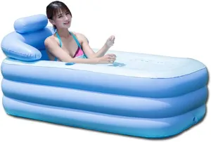 Portable bathtub PVC folding bathtub fast inflatable Spa For Adutls