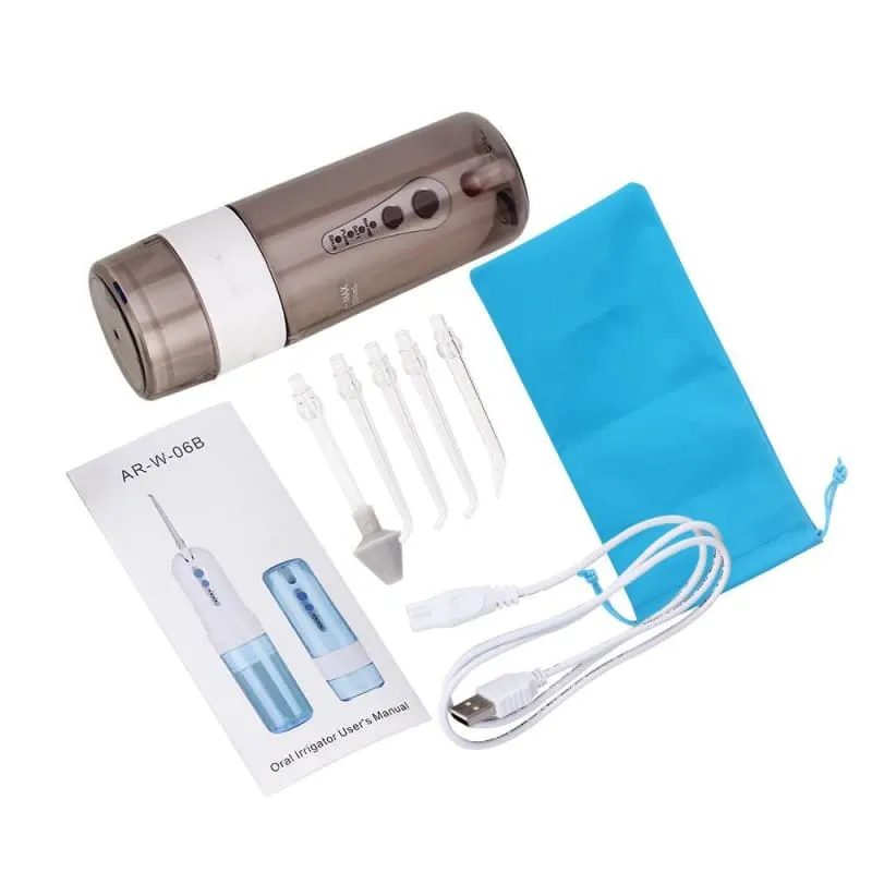 Portable Electric Oral Teeth Water Flosser with USB Charger