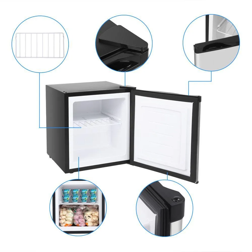 Portable Home AC 115V/60Hz  Upright Freezer Refrigerator