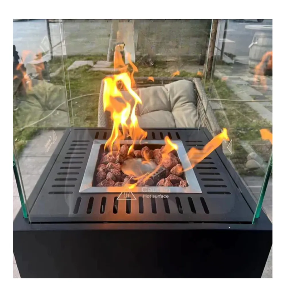 Portable Outdoor Freestanding Patio Gas Fireplace/Heater HZ-25