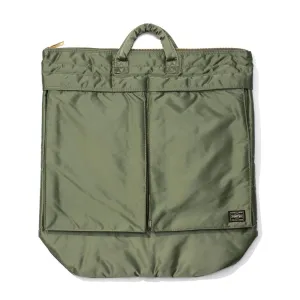 Porter Yoshida & Co Tanker Series 2Way Helmet Bag Sage Green