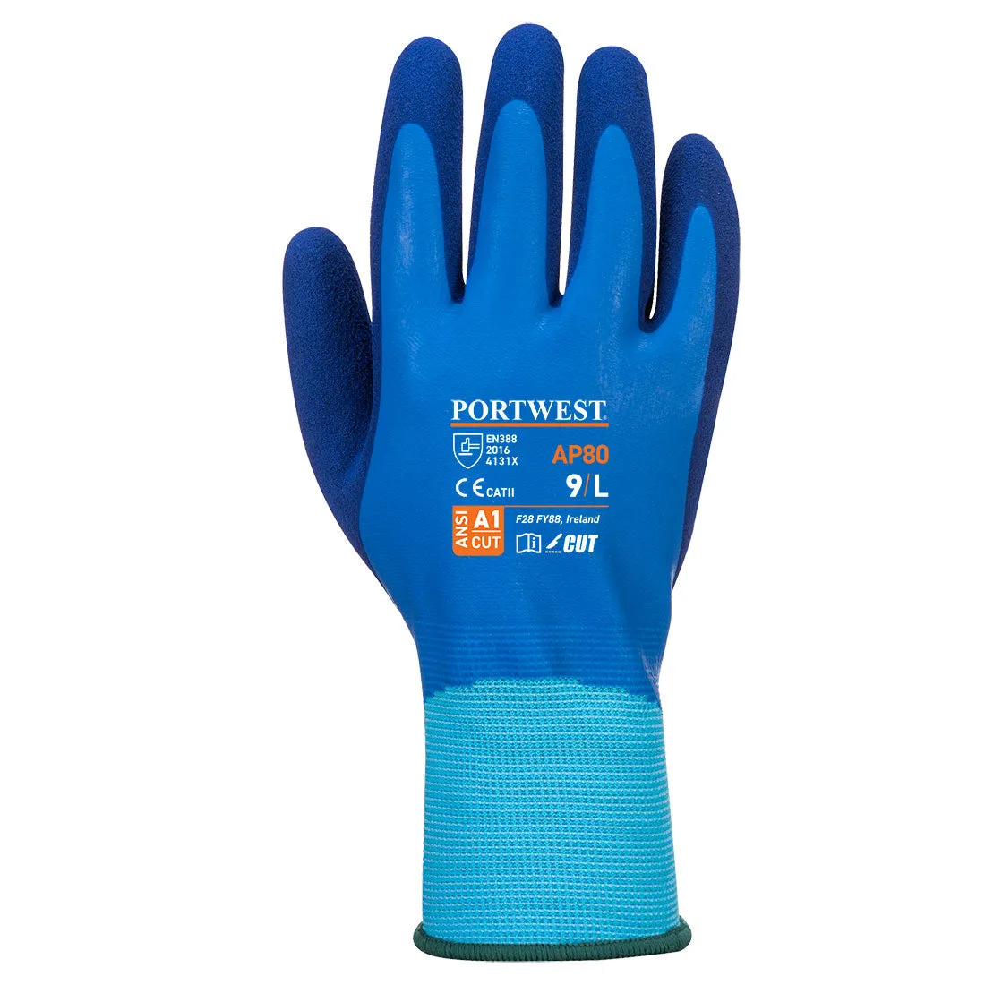 Portwest Workwear AP80 - Liquid Pro Waterproof Glove Blue