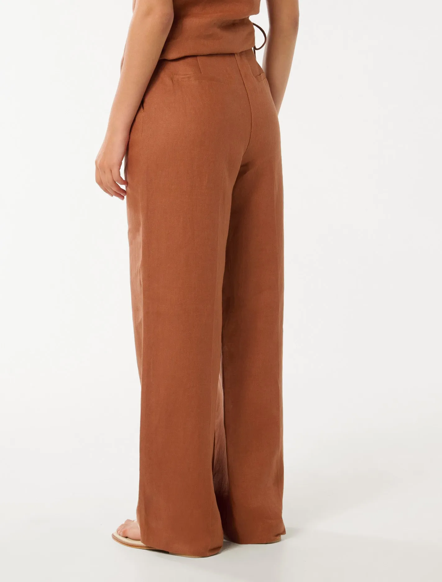 Posey Linen Wide Leg Pants