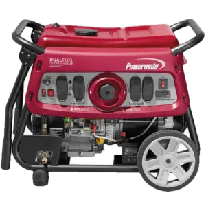 Powermate DF7500E 7500W/9375W Dual Fuel Generator Electric Start New