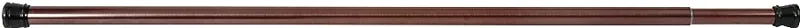 ProSource SD-SR36-VB Shower Curtain Rod, 7-1/2 lb, 36 to 63 in L Adjustable, 1 in Dia Rod, Steel, Venetian Bronze