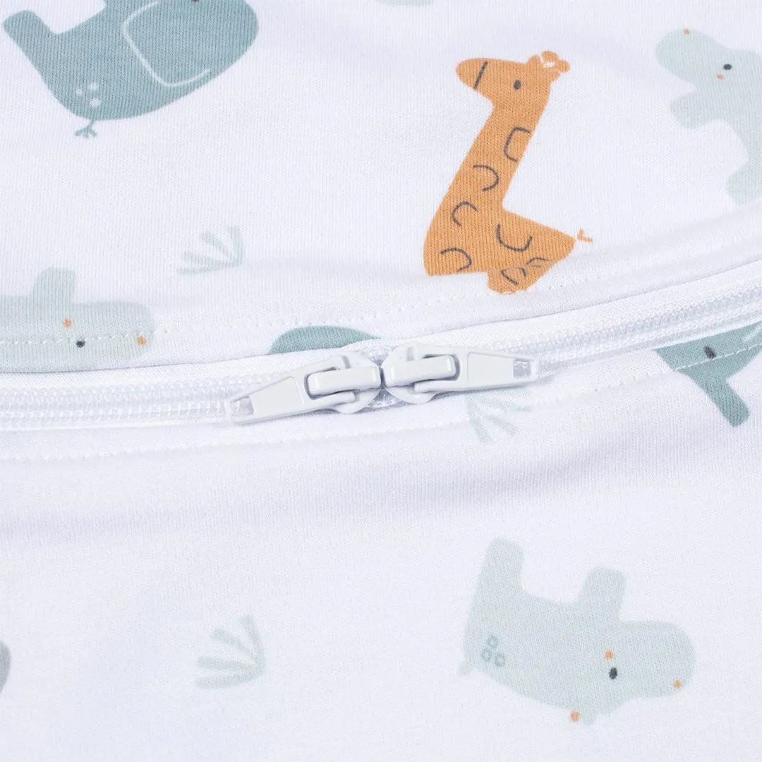 Purflo Cuddle To Sleep Bag - 0.5 Tog - Animal Safari