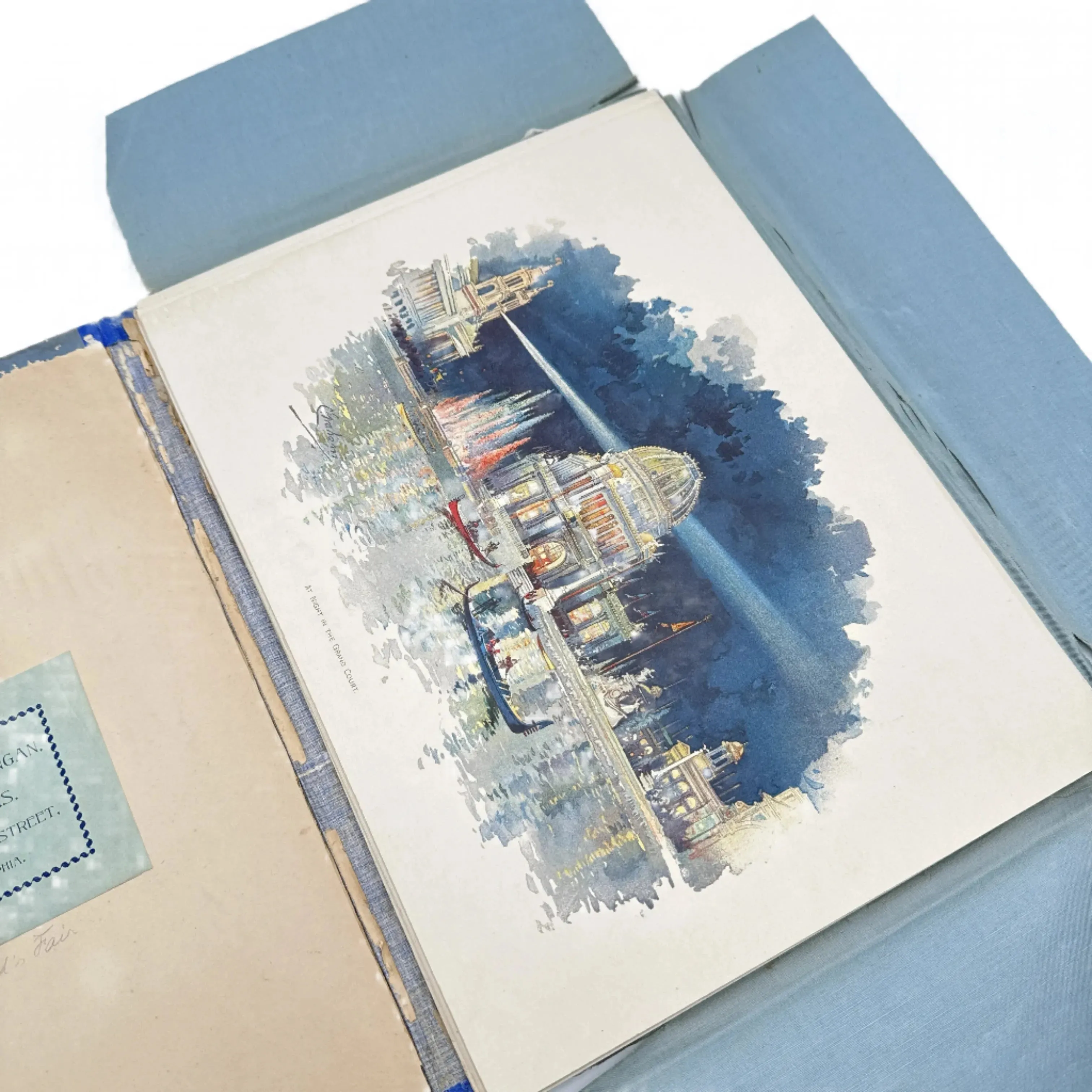 "The World's Fair in Water Colors" — Portfolio of lithographs by C. Graham — 1893