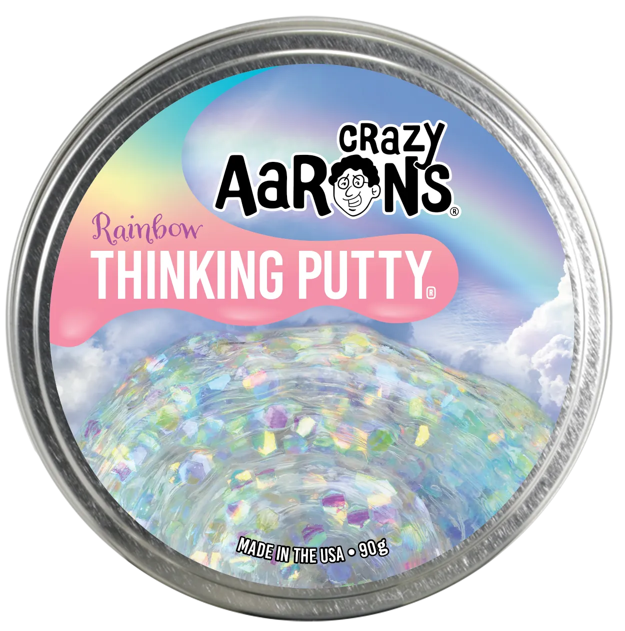 Rainbow Sparkle Thinking Putty