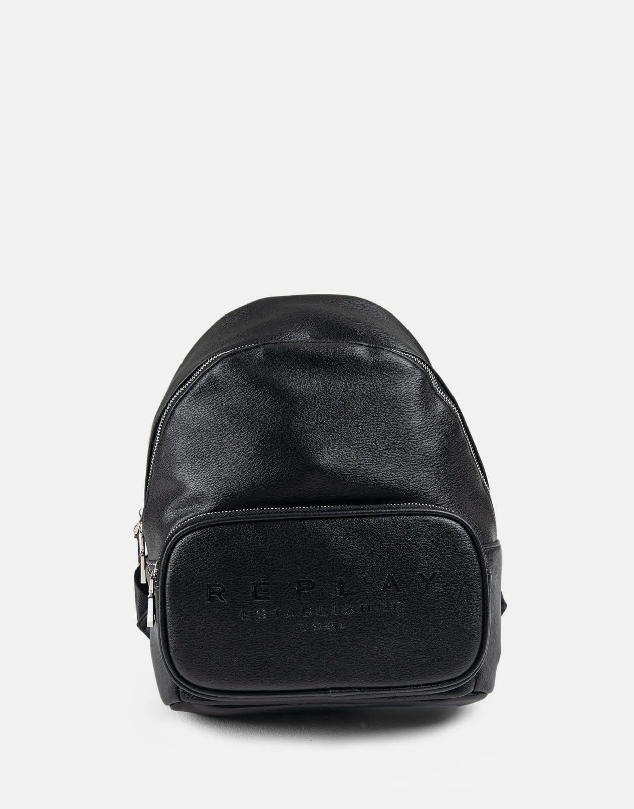 Replay Small Leather Backpack