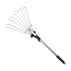 Retractable & Lightweight Mini Garden Rake