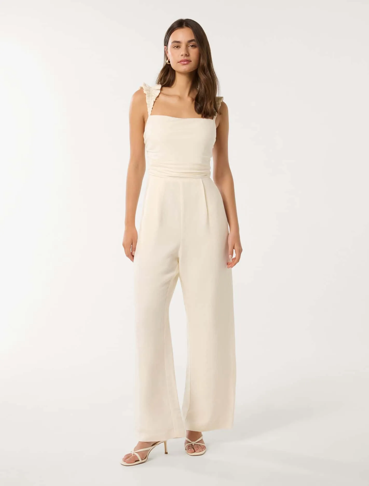 Reya Ruched Bodice Jumpsuit