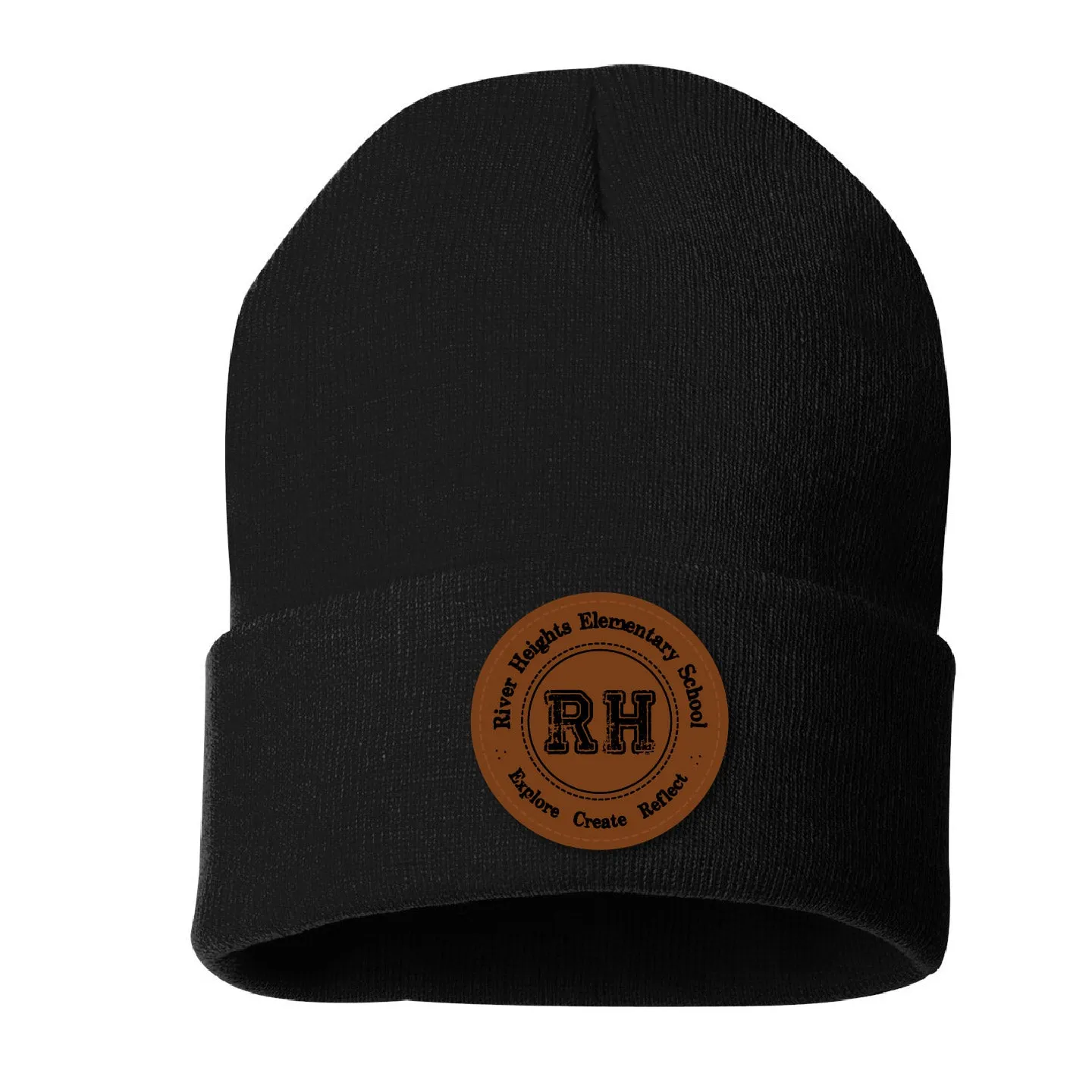 River Heights Patched Cuff Beanie (RHESP001-SP12)