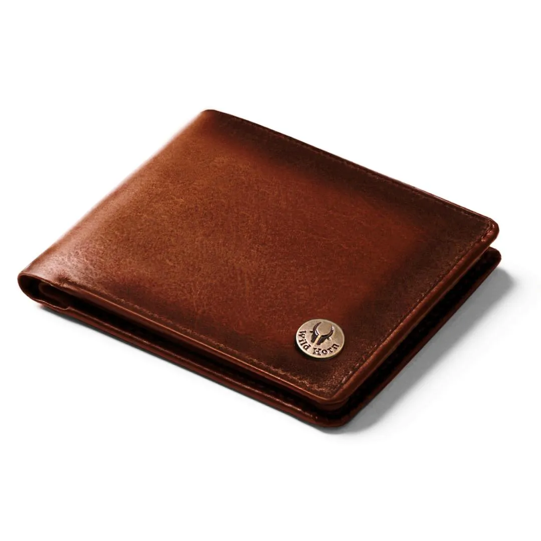 ROBERT RFID Protected Leather Wallet for Men