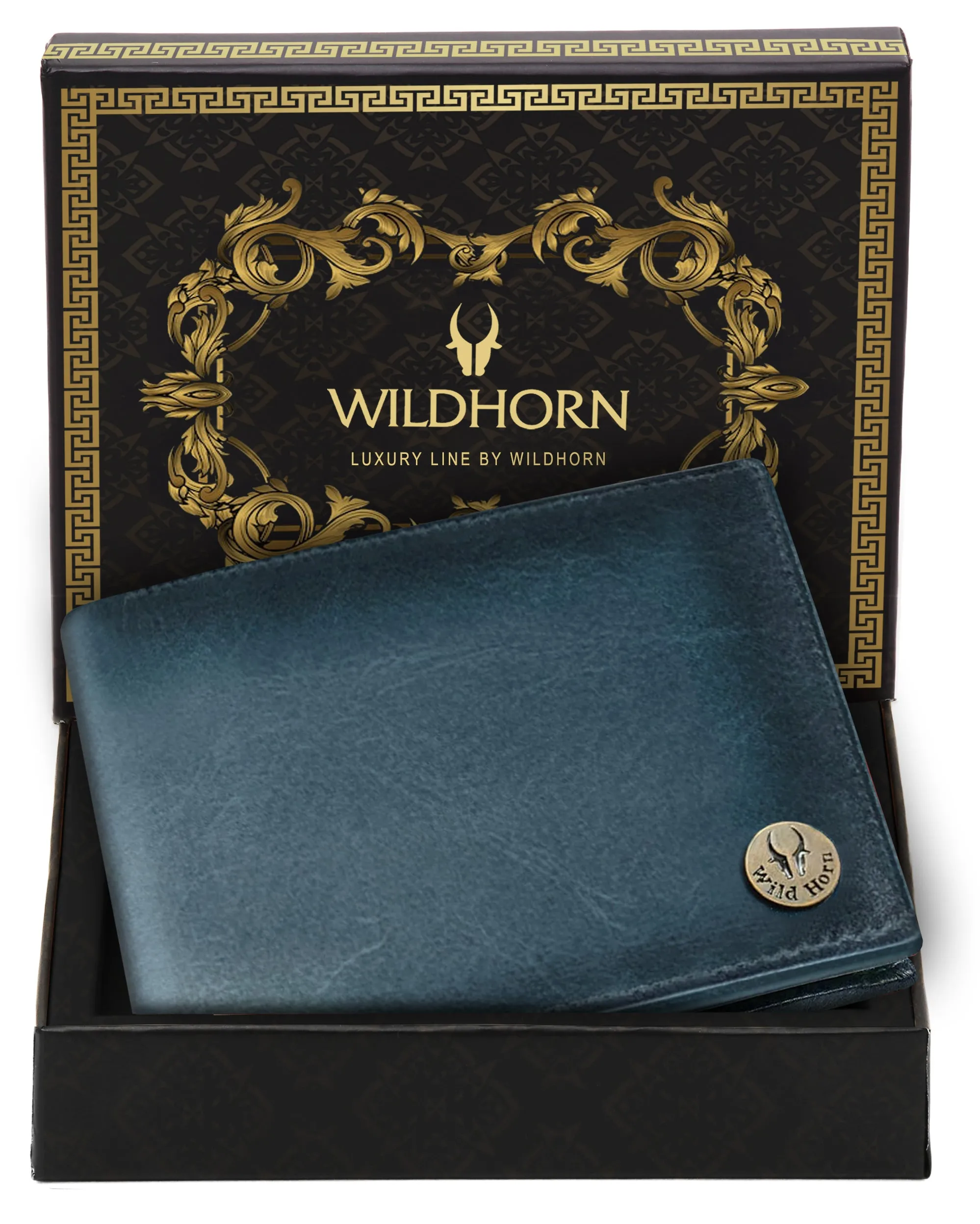 ROBERT RFID Protected Leather Wallet for Men