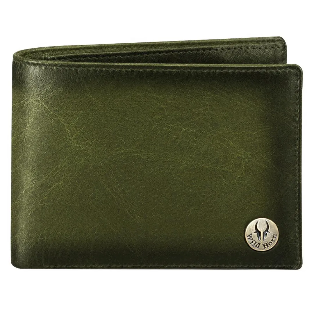 ROBERT RFID Protected Leather Wallet for Men