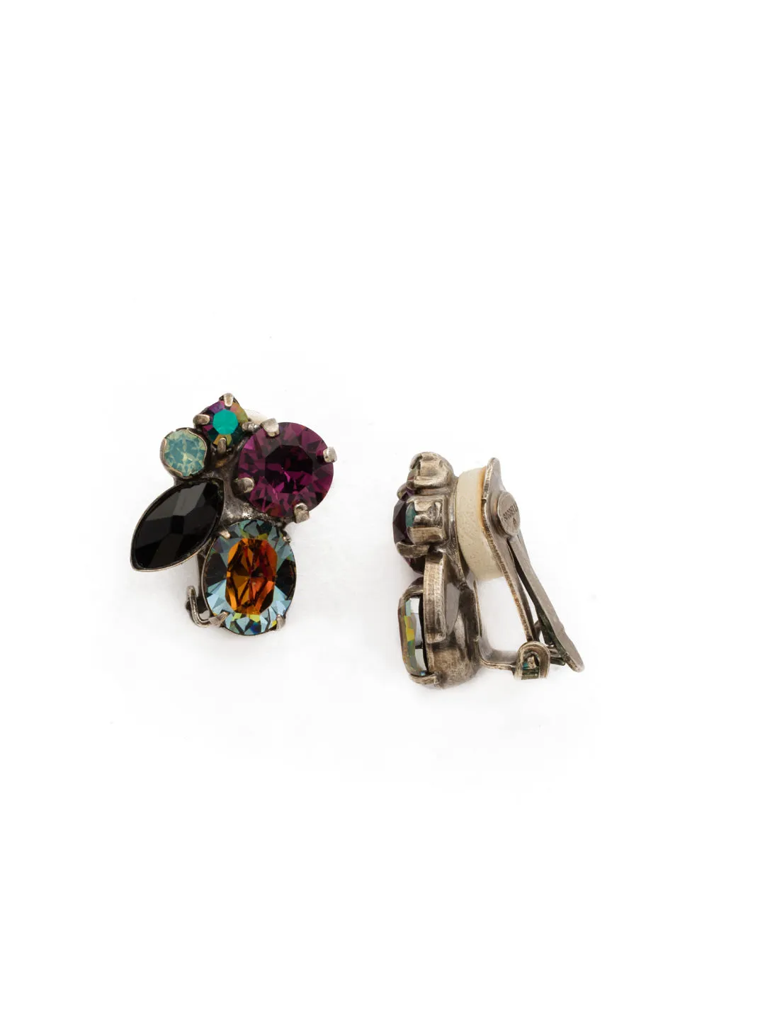 Rock Candy Clip Earring - EDG11CASNO