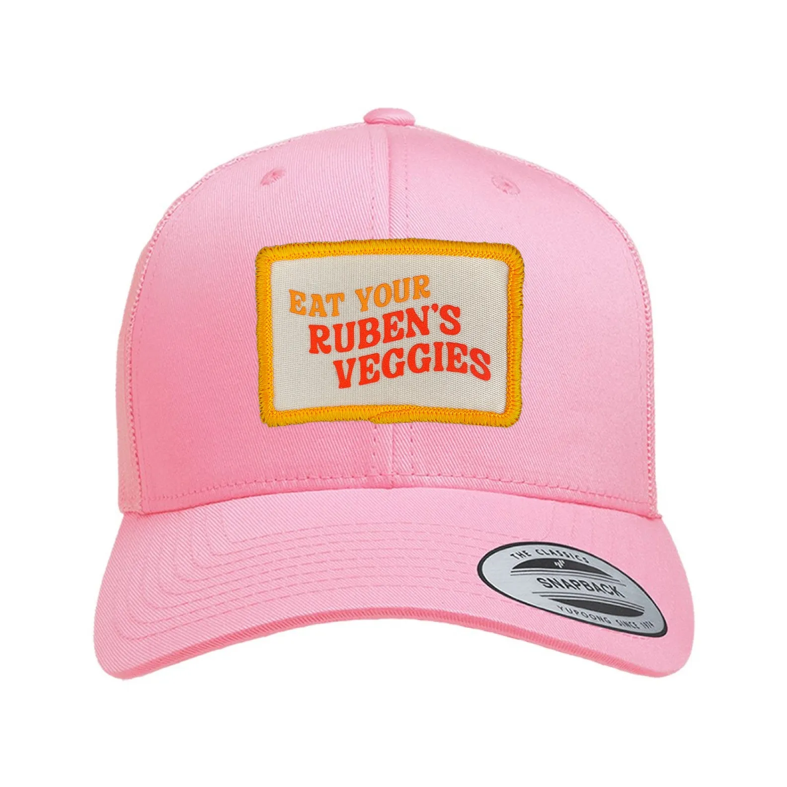 Ruben's Veggies Eat Your Ruben's Veggies Patched Trucker Hat (RVP002-6606)