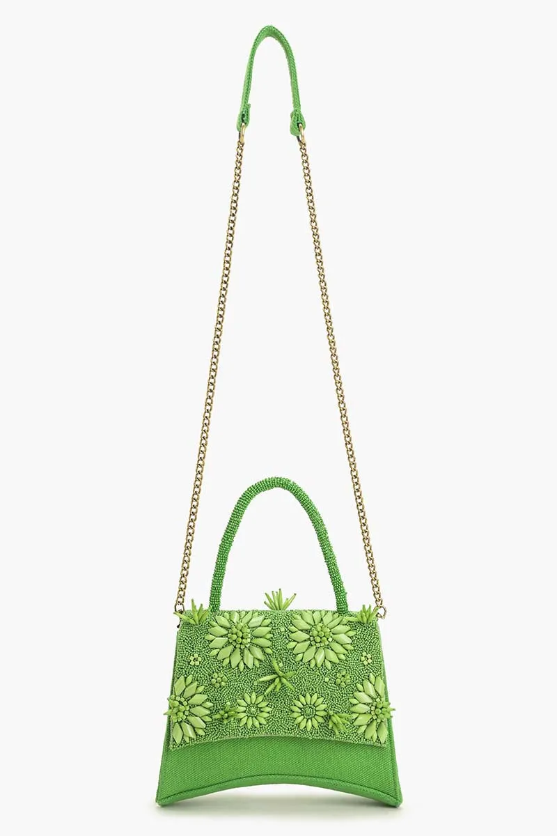 Sage Grove Wildflower Top Handle Bag