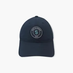 Seattle Kraken Team Circle Adjustable Hat