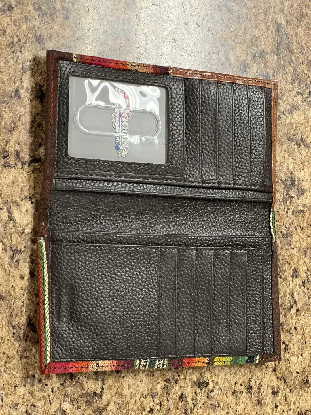 Serape Cactus Concho Checkbook