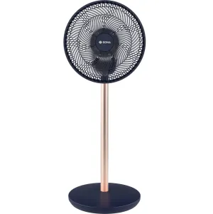 SFS9008CR 12" REMOTE 2-IN-1 PORTABLE DC STAND FAN