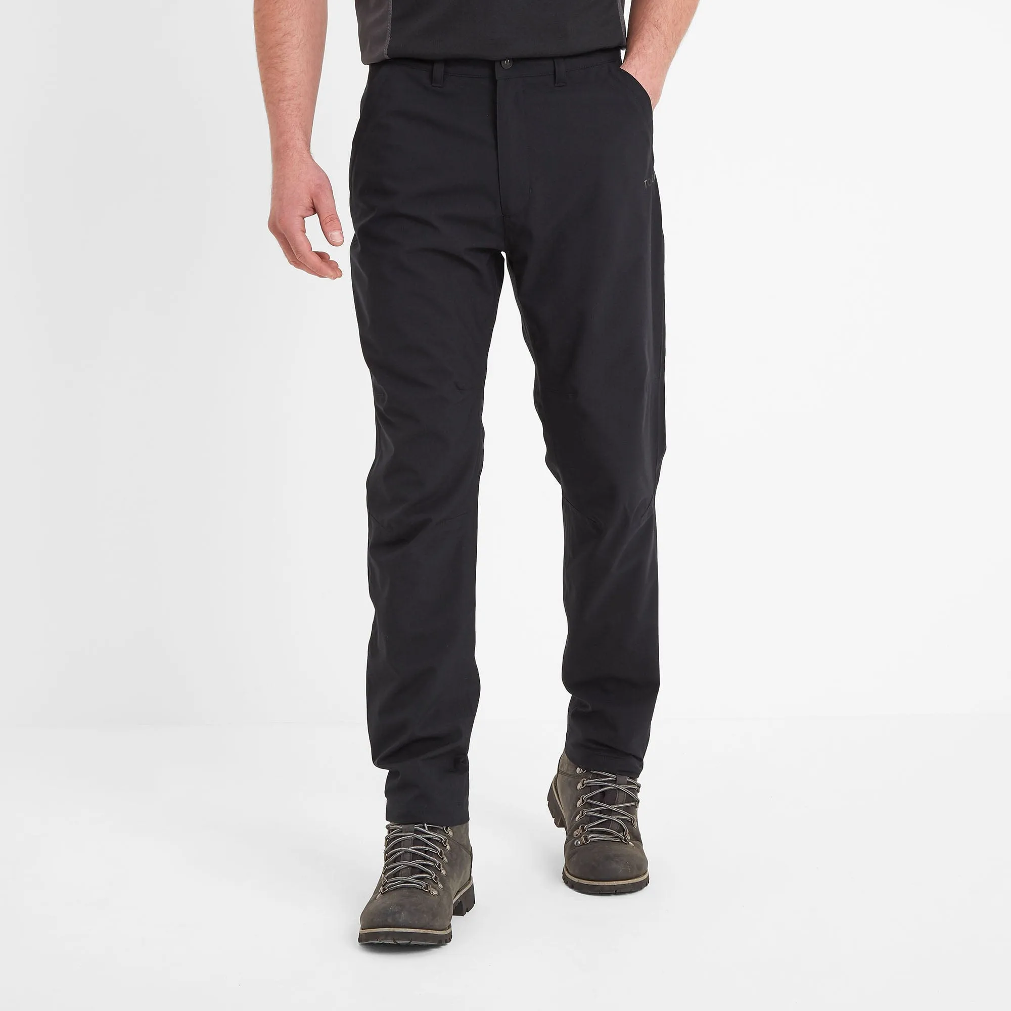 Silsden Mens Waterproof Trousers Short - Black