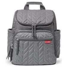 Skip Hop Forma Diaper Backpack- Grey