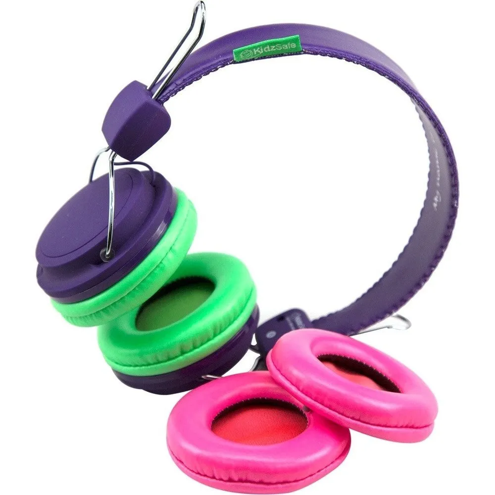 SMS Kidzsafe Audio KS-BDIY-ROH-PRP Girls DIY Headphones Purple