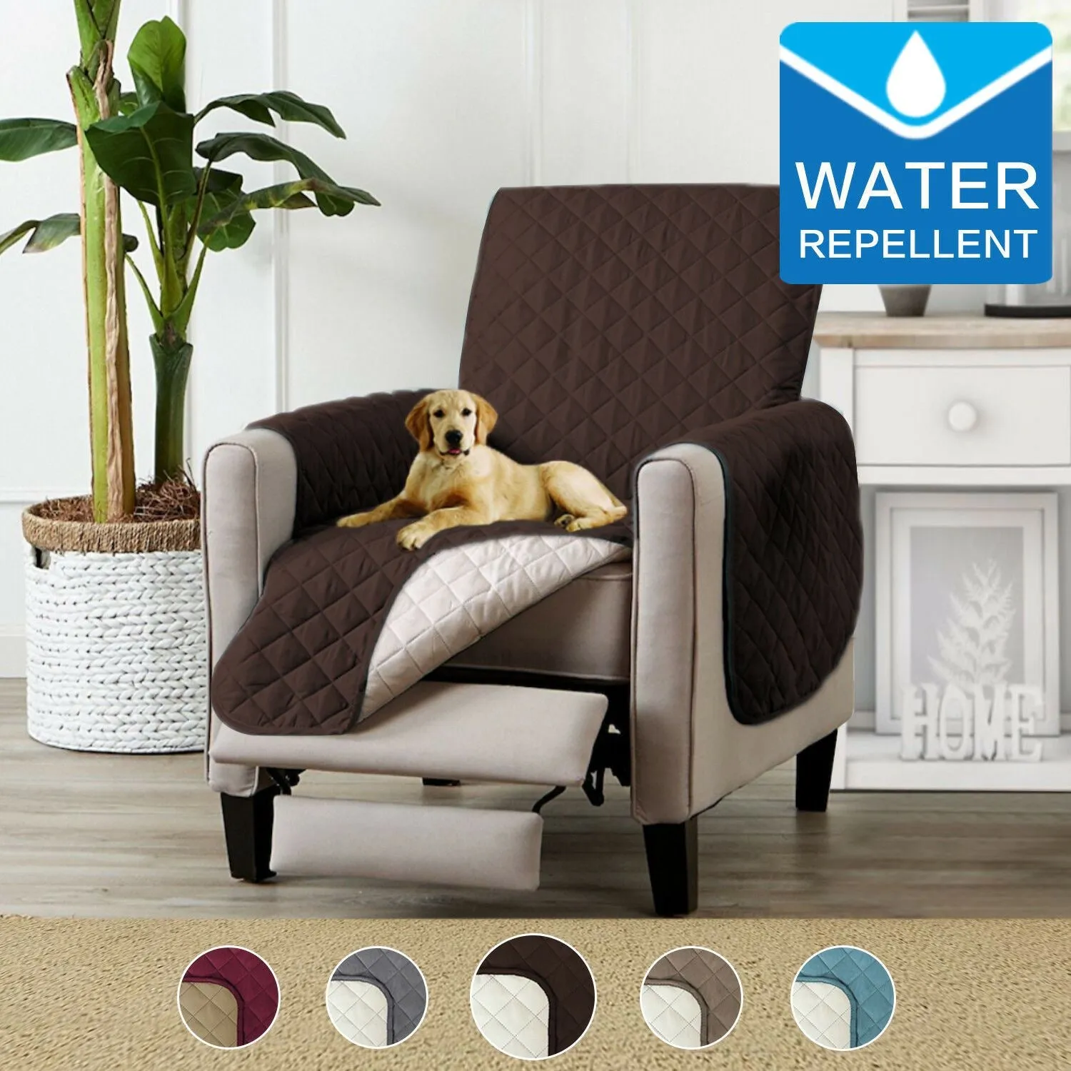 Sofa Covers Couch Covers Protector With Non Slip Straps Reversible Water Prevent