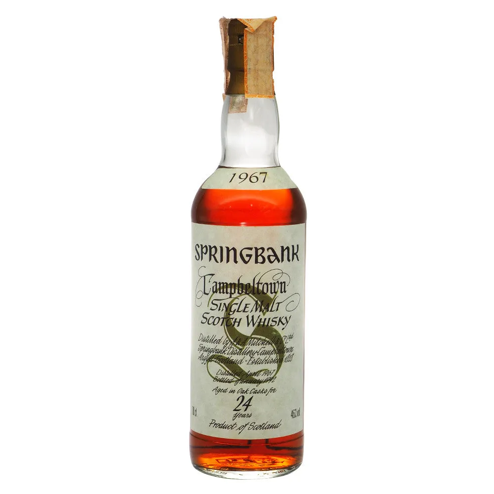 Springbank 1967 24 Years