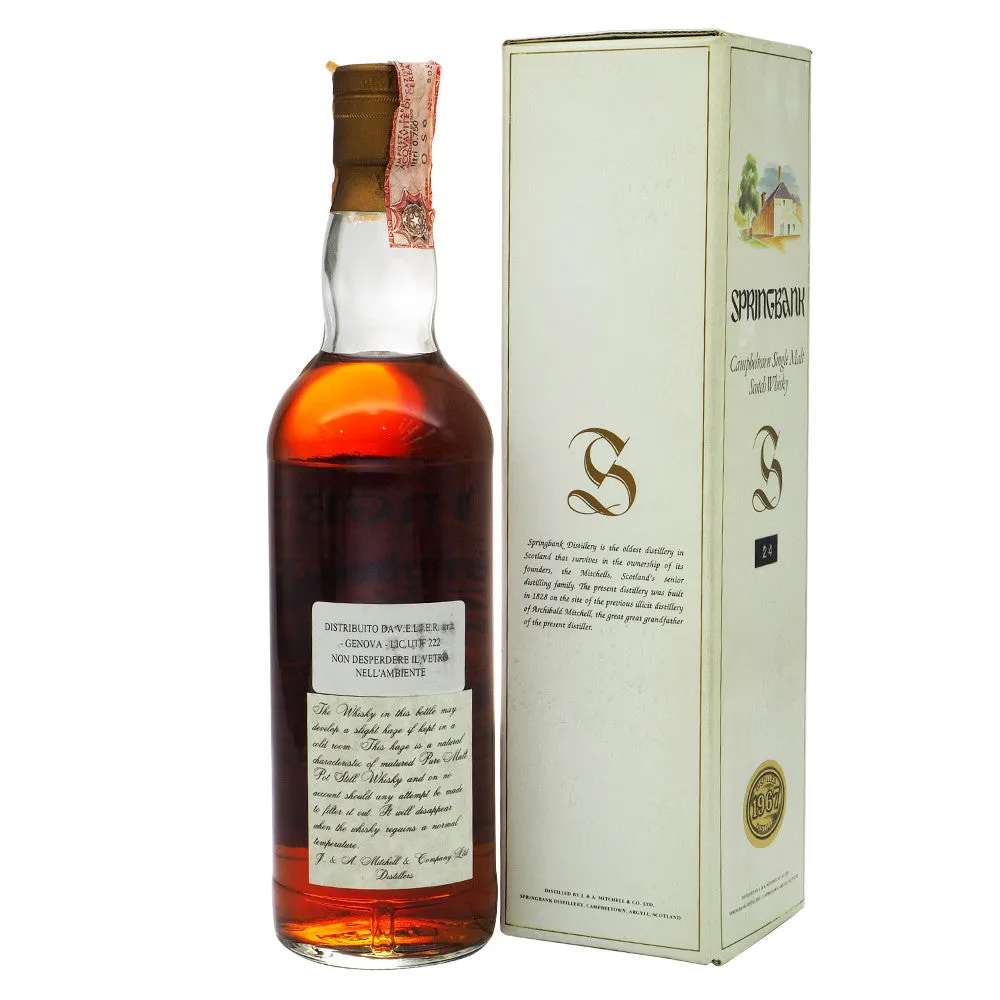 Springbank 1967 24 Years