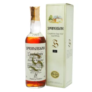 Springbank 1967 24 Years