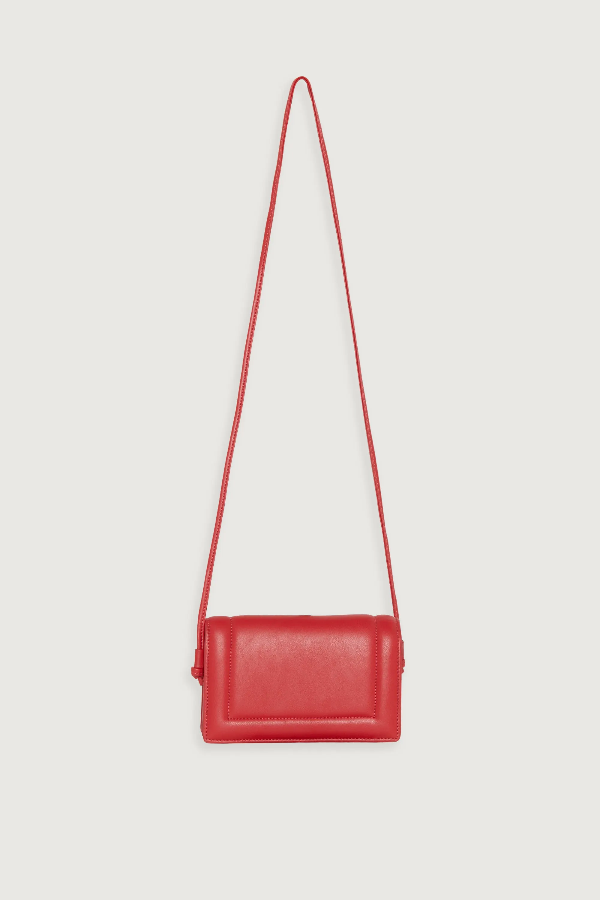 SQUARE FLAP CROSSBODY BAG