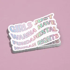 Sticker - Girls Fundamental Rights