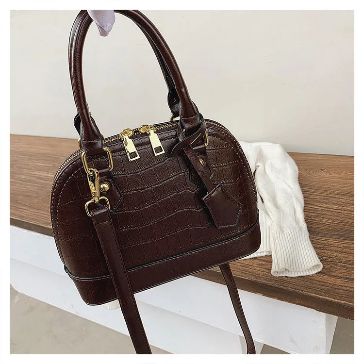 Stone textured shell bag AB2077