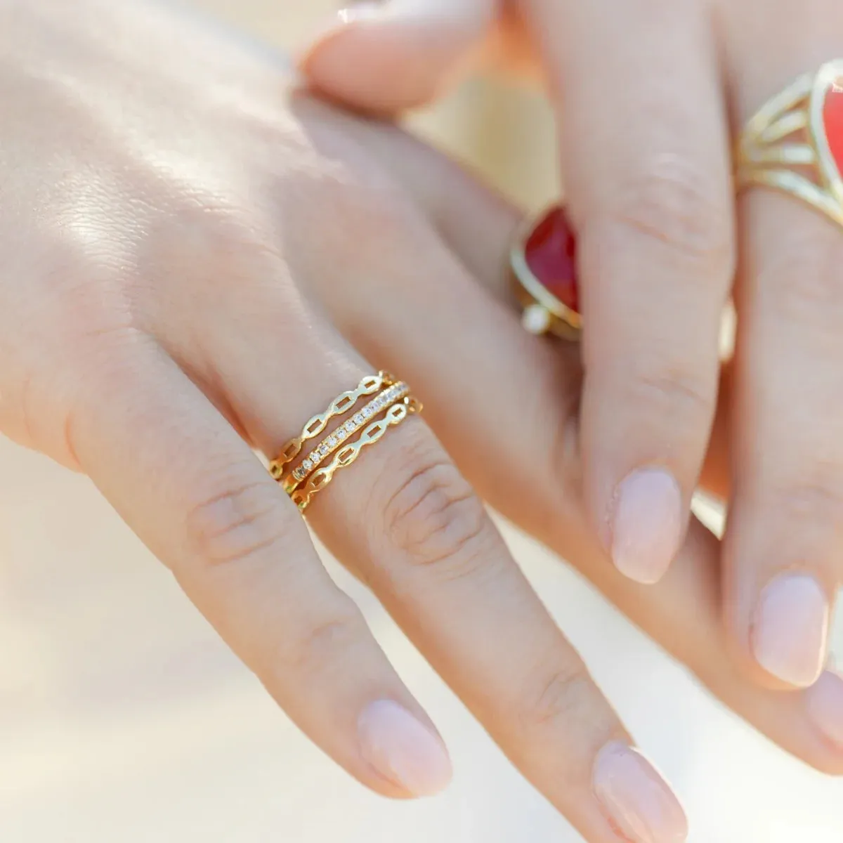 Super Delicate Adjustable Simple Ring