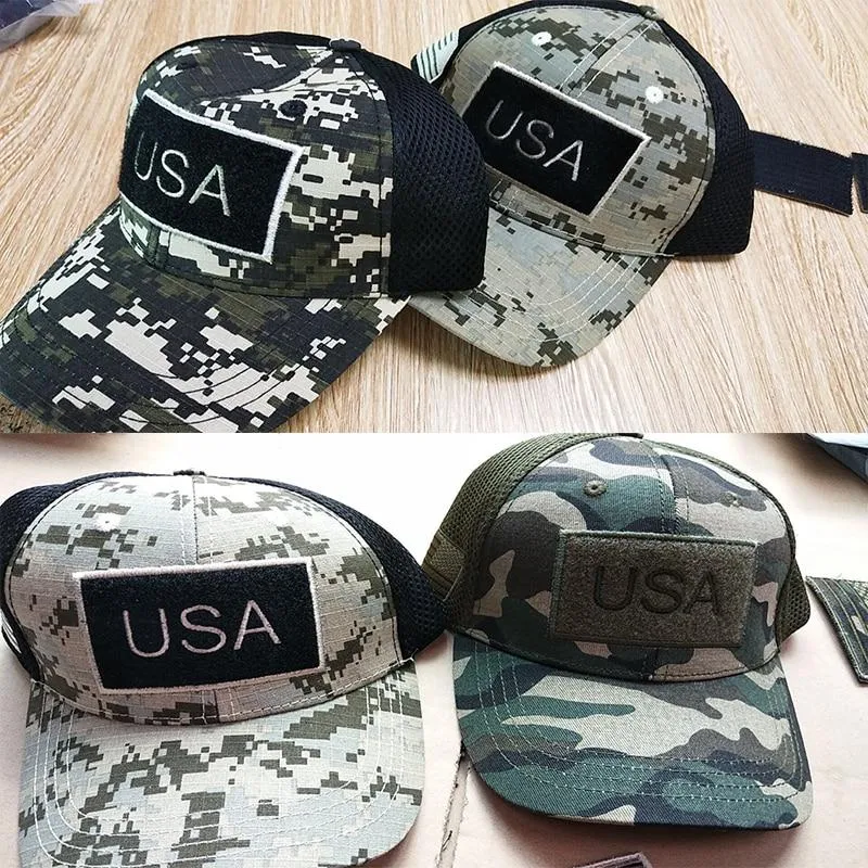 Tactical Baseball Hat w/ Patch Design