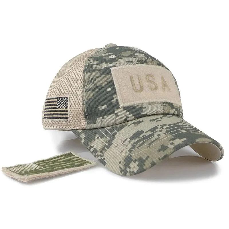 Tactical Baseball Hat w/ Patch Design