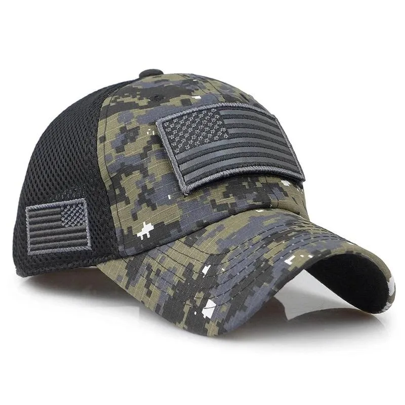 Tactical Baseball Hat w/ Patch Design