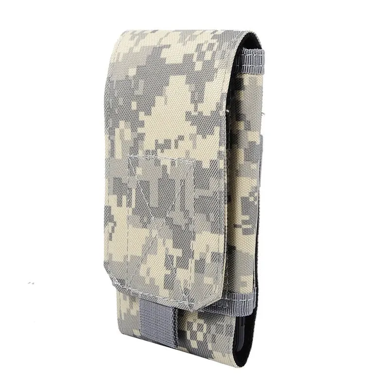 Tactical Camouflage Waist Belt Nylon Mobile Phone Case