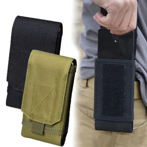 Tactical Camouflage Waist Belt Nylon Mobile Phone Case