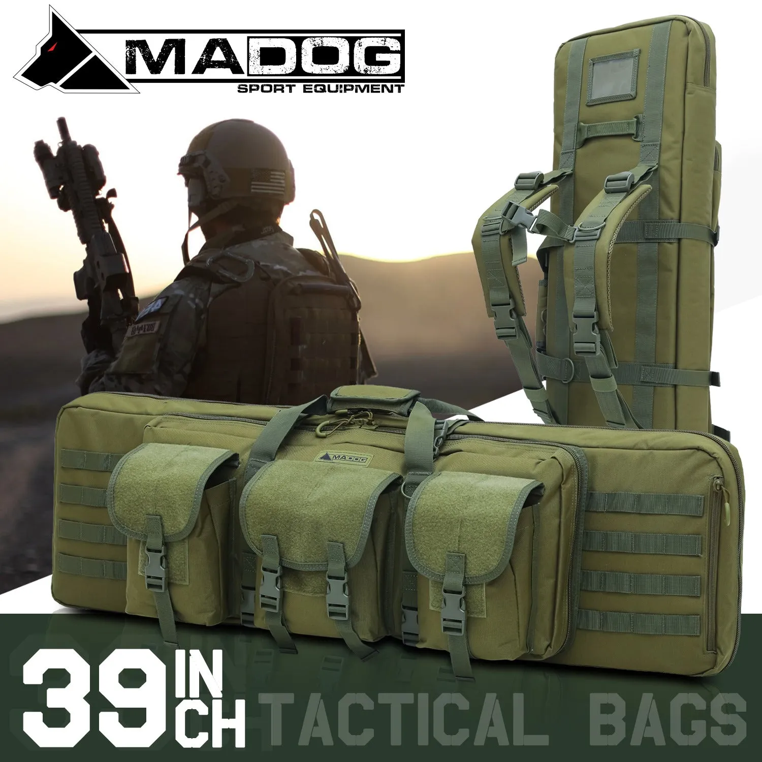 Tactical Gun Bag - 40'' Length