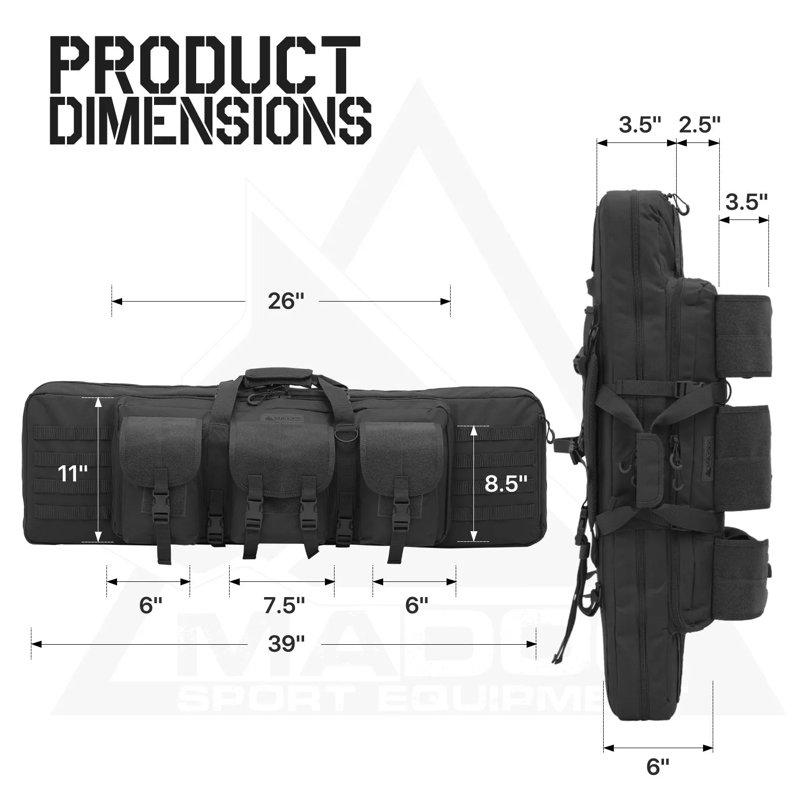 Tactical Gun Bag - 40'' Length